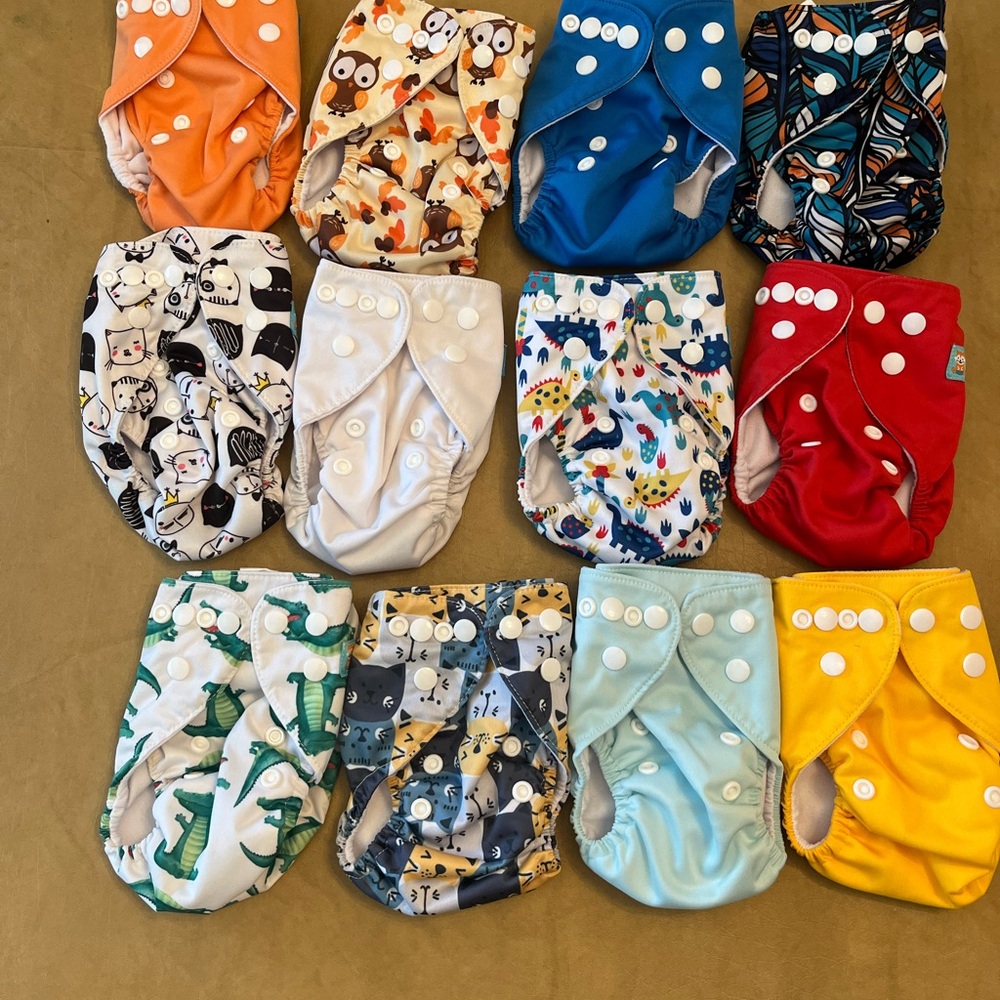 Alva Baby Newborn Cloth Diapers